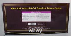 MTH 20-3045-1 New York Central Dreyfuss Hudson Locomotive à vapeur #5445 avec PS2