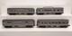 Mth 30-6135 O New York Central O-27 Ensemble De Voitures De Passagers Streamlined (ensemble De 4) Ex