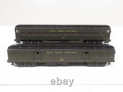 MTH MT-4105 New York Central Vert Madison Combine Diner Set LN