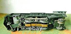 Marx 2-4-2 Locomotive New York Central Steam Chest Rd#1666 Rare O 27