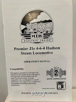 Mth 20-1006-1f New York Central #5318 4-8-4 J1-e Hudson Steam Engine Ps2 Ln/box