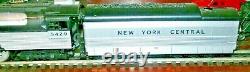 Mth Mt- 3016 -1 New York Central O Scale Streamlined Hudson, Tender In Vg Cond