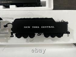 Mth New York Central 5344 J-1e Hudson O-scale Voitures À Vapeur Complète De Train De Voyageurs