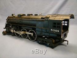 Mth New York Central Hudson Machine À Vapeur 5344 Die Cast Mt-1103 Chars Excellente