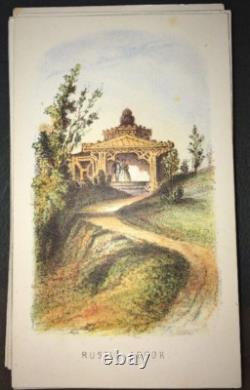 NEW YORK, CENTRAL PARK, environ 29 vues lithographiées, in-quarto, 1870