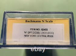 NOUVELLE Bachmann New York Central GP7 Diesel avec DCC Route #5608 Modèle #63455