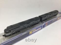 N Scale New York Central Life-like E-7 A/b Set In Original Cases