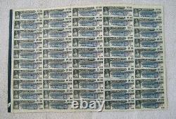 New York Central Railroad Co. Obligations Hypothécaires, Lot de 24, Bleu