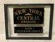 New York Central Railroad Rr Railway Telegraph Billetterie Antique Old Window