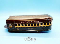 New York Central Vintage Marx Mercury Streamline Set Passagers
