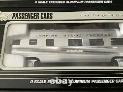 O Gauge K-line K4670a Nyc New York Central Empire State Passager 4-car Set