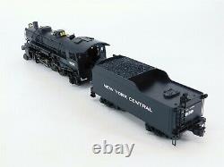 O Gauge K-line Nyc 2-8-2 Mikado Steam Train + 5 Boxcars Set Avec Tmcc & Railsounds