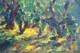 Peinture &agrave; L&rsquo;huile Originale Sign&eacute;e Sur Panneau, Arbres &agrave; Central Park, New York