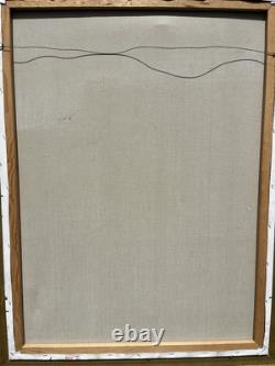 Peinture à l'huile signée Remington de Central Park à New York