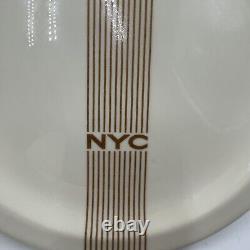 Plaque de modèle Mercury de la China Syracuse de la New York Central Railroad de la Vtg 7 1/4