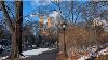 Promenade Dans La Neige De Noël En 4k à Central Park, New York City