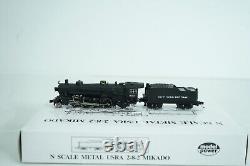 Puissance du modèle N New York Central NYC USRA 2-8-2 Mikado Steam Engine 7570 W15