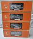 Quatre Voitures De Passagers En Aluminium Lionel New York Central 6-19172 -75 Neuves Dans Les Boîtes