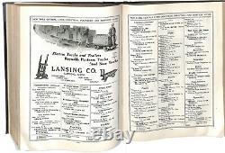Répertoire industriel des lignes ferroviaires du New York Central de 1920-21, 950+ pages! 4+ livres