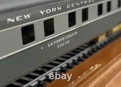 S. Soho & Co. HO Laiton #1202 Série County Sleeper New York Central Peinture Personnalisée