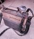 T&eacute;l&eacute;phone Radio Motorola Vintage Pour Train Du New York Central Railroad Avec Poign&eacute;e Talkie Fm