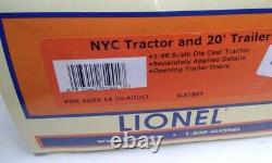 Translate this title in French: Lionel New York Central Pacemaker Semi Tractor 20' Piggyback Pup Trailer 6-81901

Lionel New York Central Pacemaker Semi Tracteur Remorque Pup Piggyback de 20 pieds 6-81901