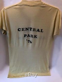 Vintage 1970stodd Rundgrencentral Park, New York Times-shirt Concert Billet Stubbutton