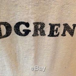 Vintage 1970stodd Rundgrencentral Park, New York Times-shirt Concert Billet Stubbutton