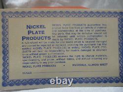 Vintage Nickel Plate Produits New York Central'niagara' 4-8-4 Ho Échelle Brass
