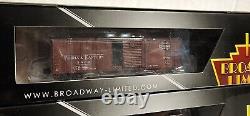 Wagon de fret en acier N Scale Broadway Limited NYC 4 Pack #3406