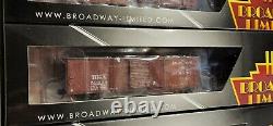 Wagon de fret en acier N Scale Broadway Limited NYC 4 Pack #3406