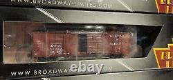 Wagon de fret en acier N Scale Broadway Limited NYC 4 Pack #3406