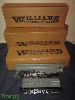 Williams 4001 4-6-4 Brass Nyc Dreyfuss Hudson Locomotive À Vapeur Et D'appel D'offres 5446