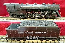 Williams #cs101w New York Central 4-6-4 Hudson #5207 W W Whistle Fumée Convient Lionel